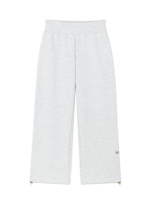 NOVA SMOKED STRING PANTS (MELANGE GRAY)