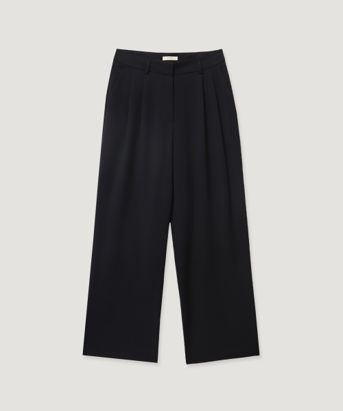 Wide Two-Tuck Pants