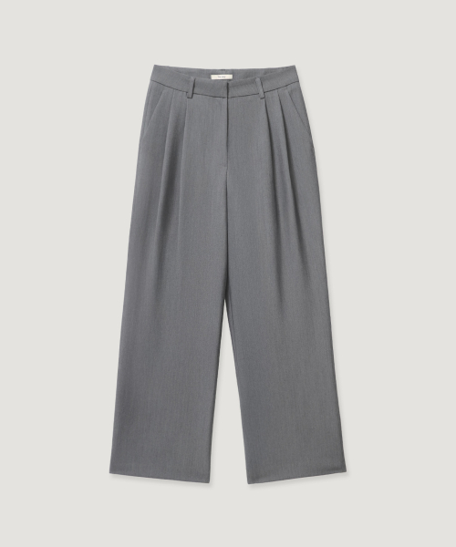 Wide Two-Tuck Pants