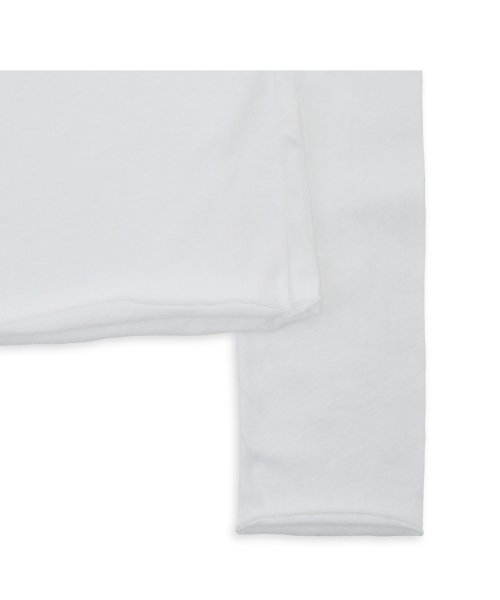 Tuewid gauze crop longsleeve t-shirts Salt
