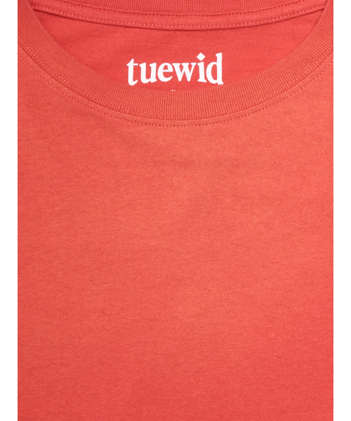 Tuewid midnight longsleeve t-shirts in burnt red