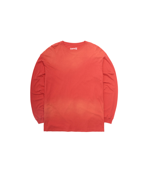 Tuewid midnight longsleeve t-shirts in burnt red
