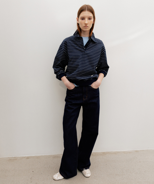 Parisien Semi-Wide Denim BleuIndigo