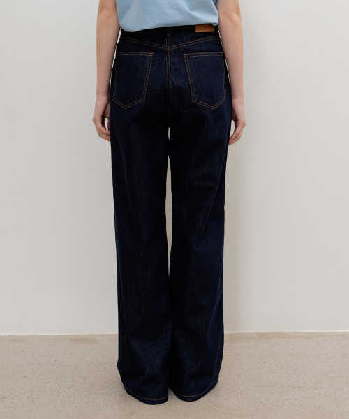 Parisien Semi-Wide Denim BleuIndigo
