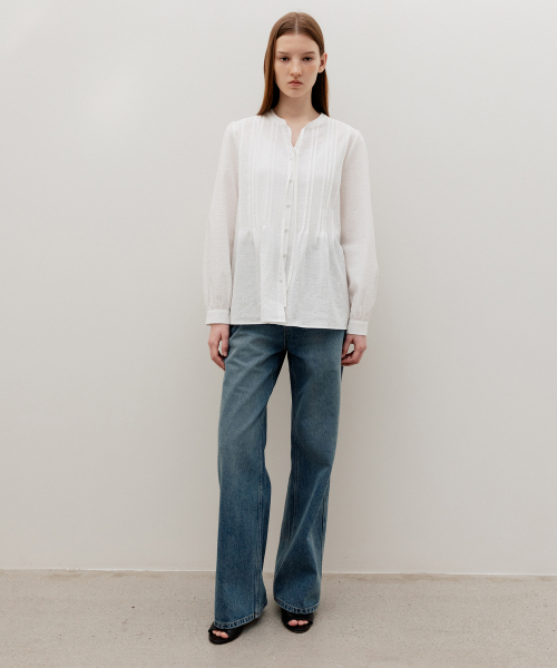 Parisien Semi-Wide Denim BleuParisien