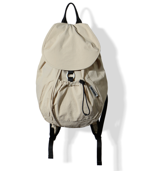 Dewdrop Backpack_Beige&White