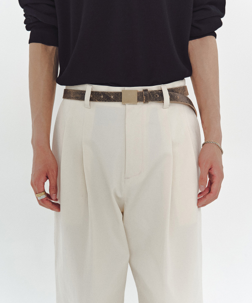 PLANK BELT (BROWN)