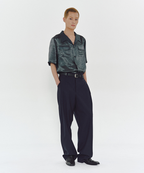 DROP TROUSER (NAVY)