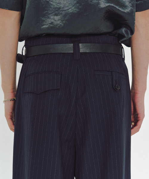 DROP TROUSER (NAVY)