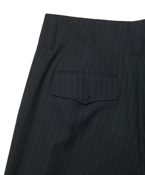 DROP TROUSER (NAVY)