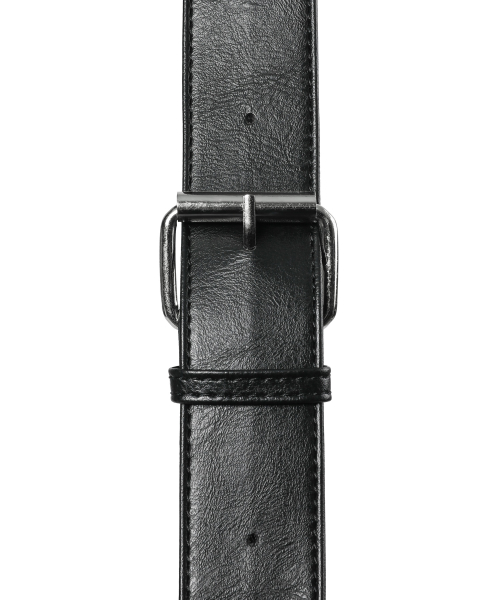 STRUM CROSS LEATHER BELTED SHOULDER BAG UNISEX