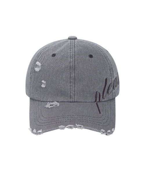 Ran distressed cap (Grey)