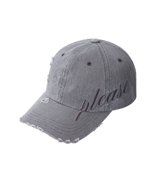 Ran distressed cap (Grey)