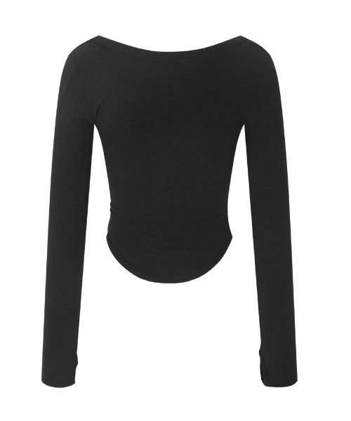Deba Long Sleeve Top (Black)