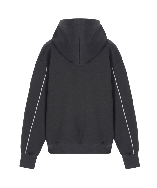 Tove Track Hoodie Zip Up (Cool Charcoal)