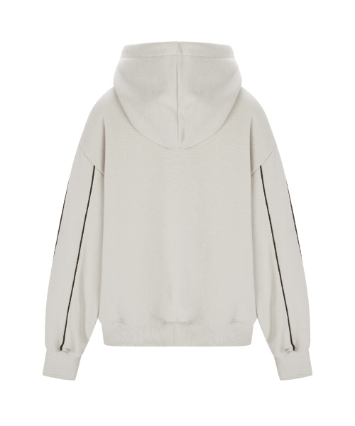 Tove Track Hoodie Zip Up (Sand )