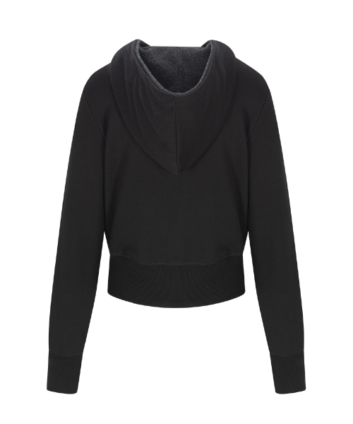 Bene Basic Button Hoodie (Black)