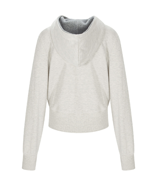 Bene Basic Button Hoodie (Oatmeal)
