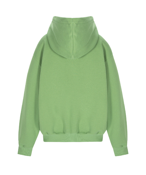 Bono patch Sweat Hoodie Zip Up (Green)