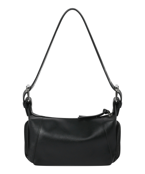BAEL CROSS LEATHER PATCH MINI SHOULDER BAG