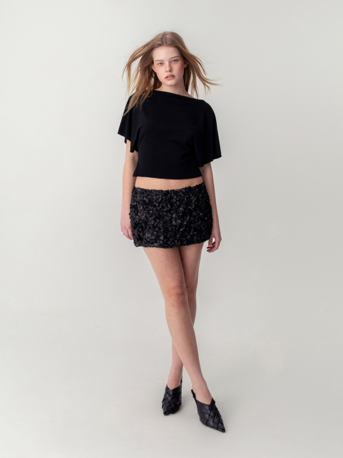 CORE HALF TEE (BLACK)