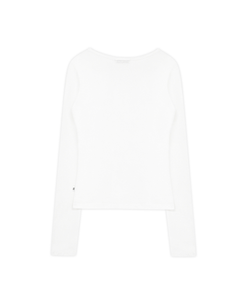 BASIC LOGO T WHITE