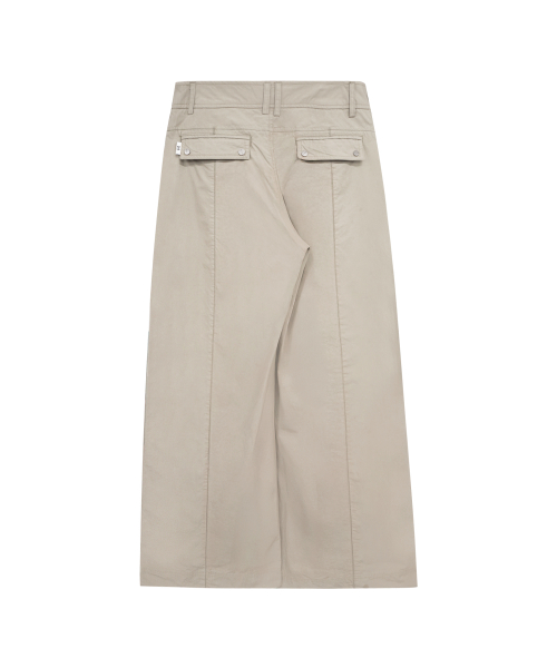 3-WAY MESH POCKET CARGO PT BEIGE