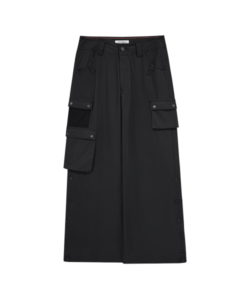 3-WAY MESH POCKET CARGO PT VINTAGE BLACK