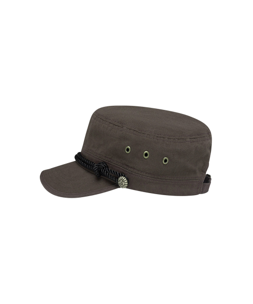 Tailored Rope Cadet Cap_[Brown]