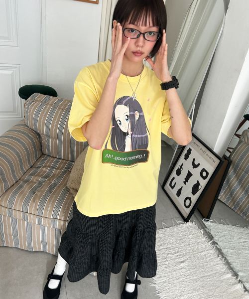 DokiDoki T-shirt [Light Yellow]