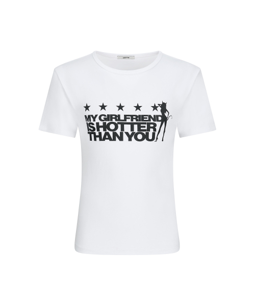 Hotter Than You T-shirt_[White]