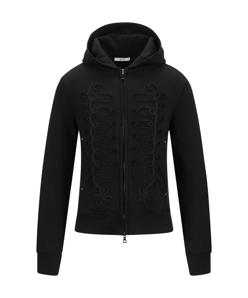 Hussar Loop Zip-Up Hoodie_[Black]