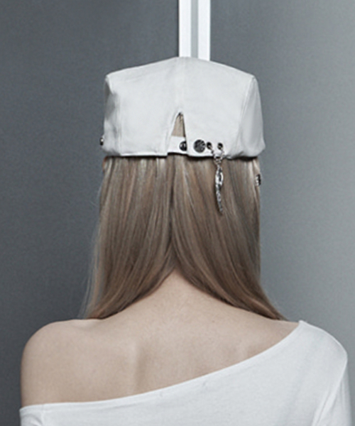 Cross Printing Classic Hunting Cap (White)