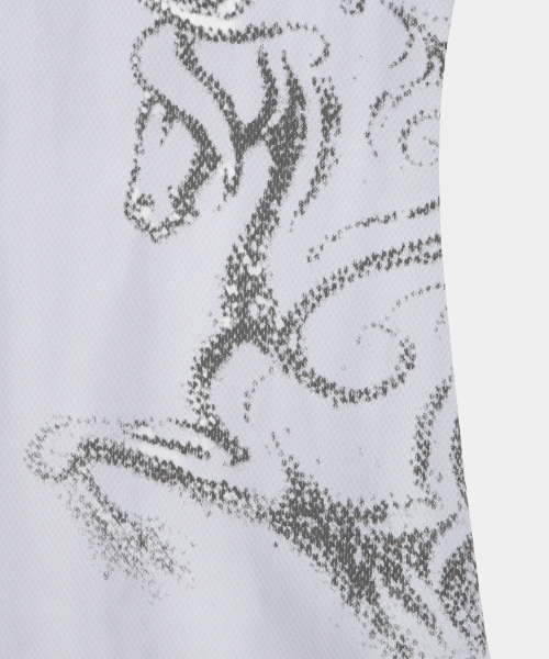 Side Cut-Out Mini One-Piece (White)