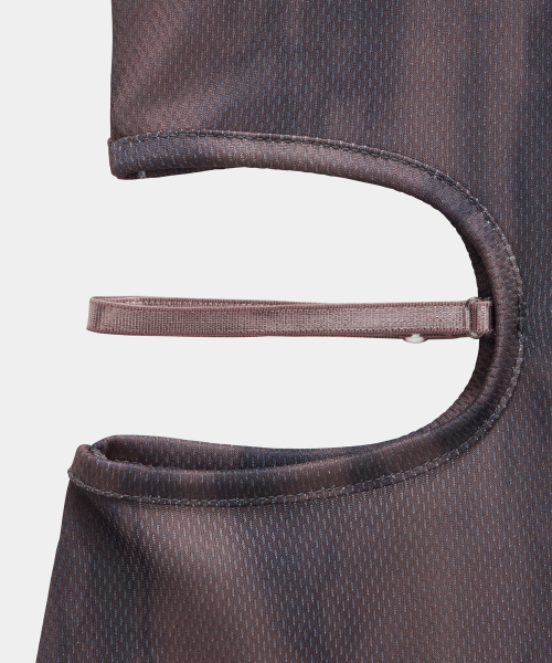 Side Cut-Out Mini One-Piece (Brown)