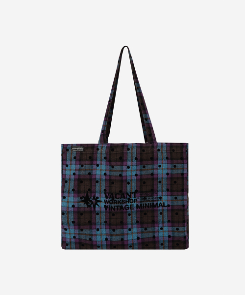 WORKSHOP DOTS ECO BAG PURPLE