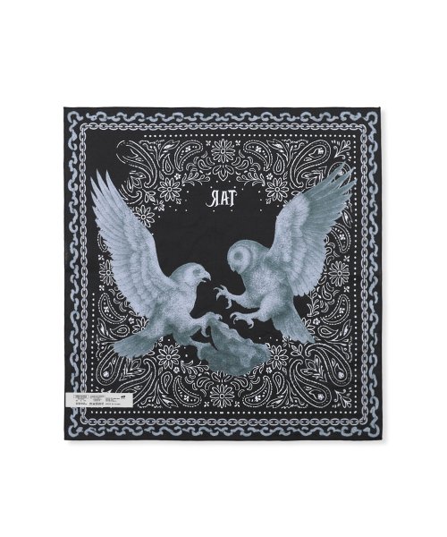 GACTAR003 페더스 빈티지 반다나 (BLACK)