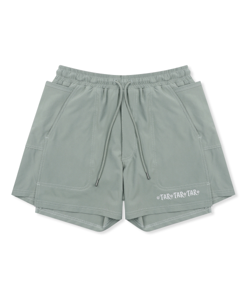 GHPTAR002 6패널 쇼츠 (SAGE GREEN)