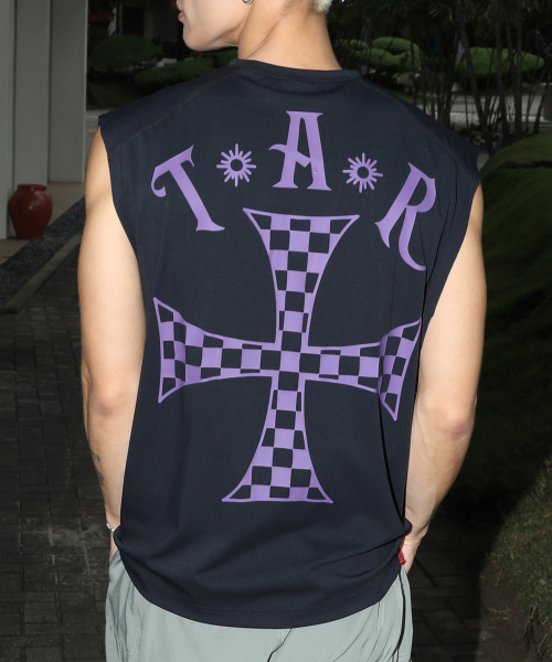 GTTAR006 타르 크로스 슬리브리스 (BLACK)