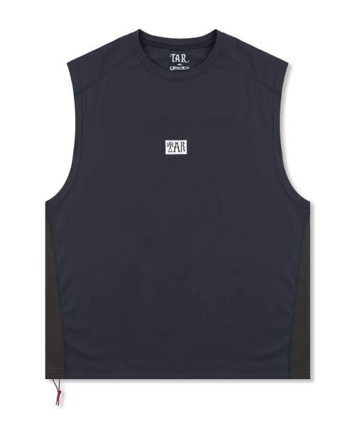 GTTAR006 타르 크로스 슬리브리스 (BLACK)