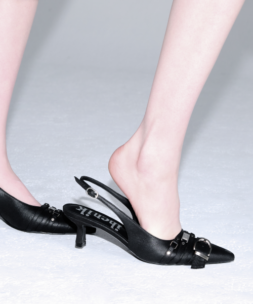 105 four belted slingback