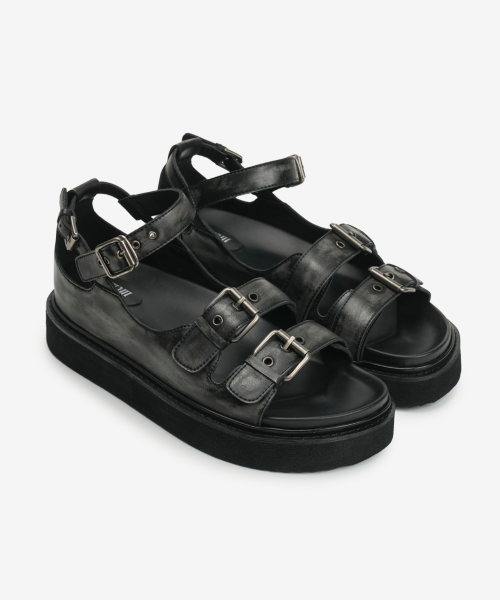 206 brushed strap sandals