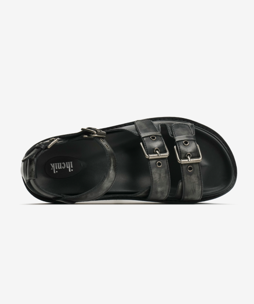 206 brushed strap sandals