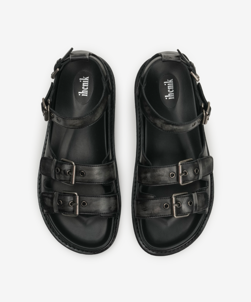 206 brushed strap sandals