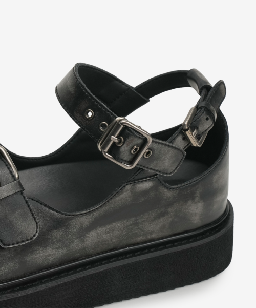 206 brushed strap sandals
