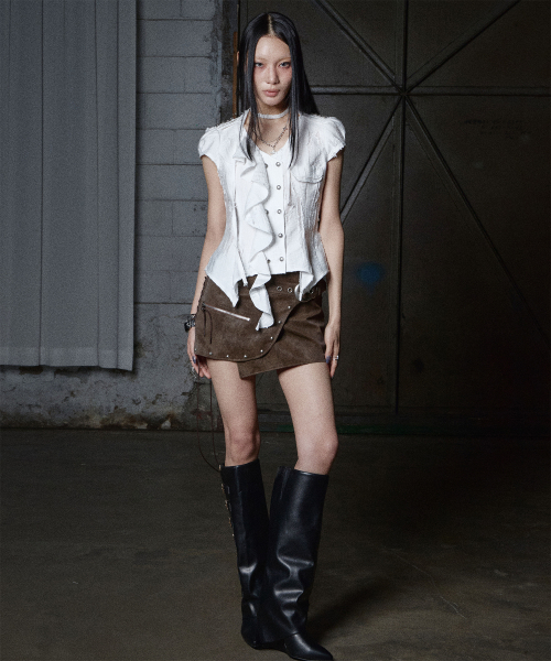 Mili Grunge Blouse (WHITE)