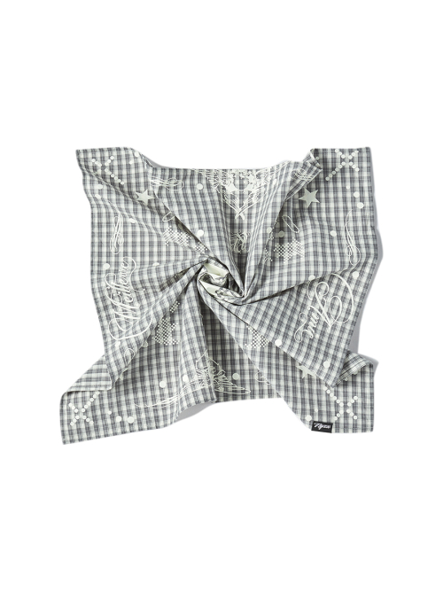 TNSW SCARF CHARCOAL