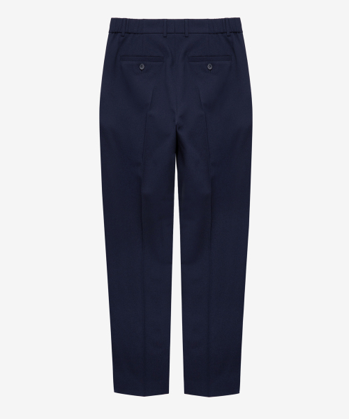 [SET][Cool] Two-tone tissue regular fit jacket set-up navy