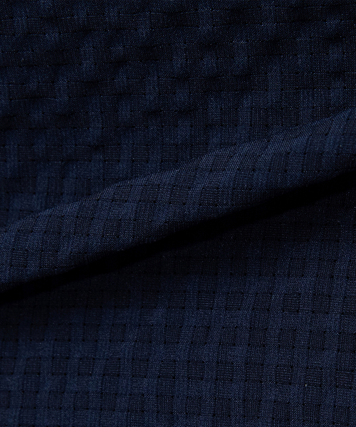 [COUTURE]Navy two-tone circus oversized fit trucker