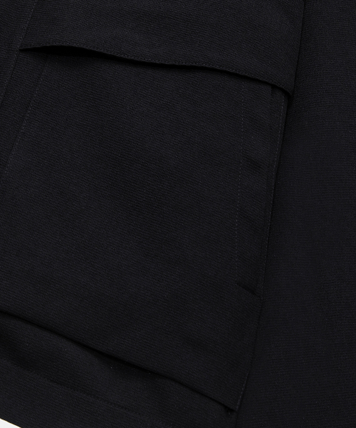[COUTURE]Black Variant Minimal Blouson
